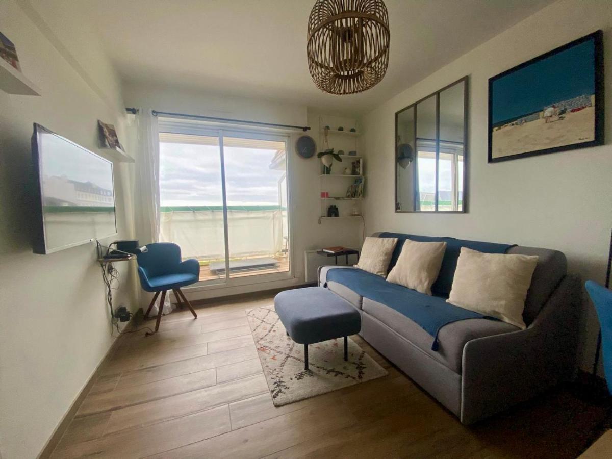 Vue mer L'aiglon T2 Balcon parking privé Wimereux Exterior foto